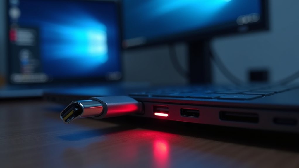 usb c notification implementation issues